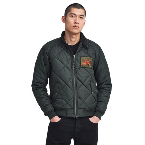 Barbour Intl. Giacca bomber Bomber Uomo trapuntato Steve McQueen S A25 - BARBOURINTERNATIONALMQU1326 - GN91 - S - Francavilla Moda